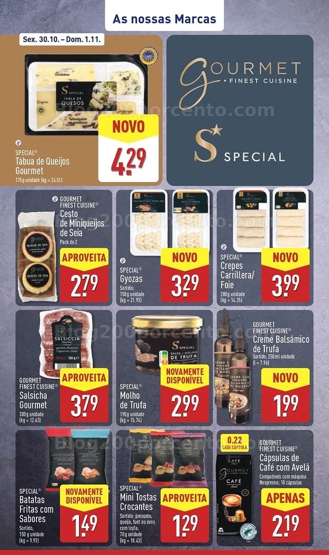 Antevisão Folheto ALDI Promoções de 26 outubro a 1 novembro